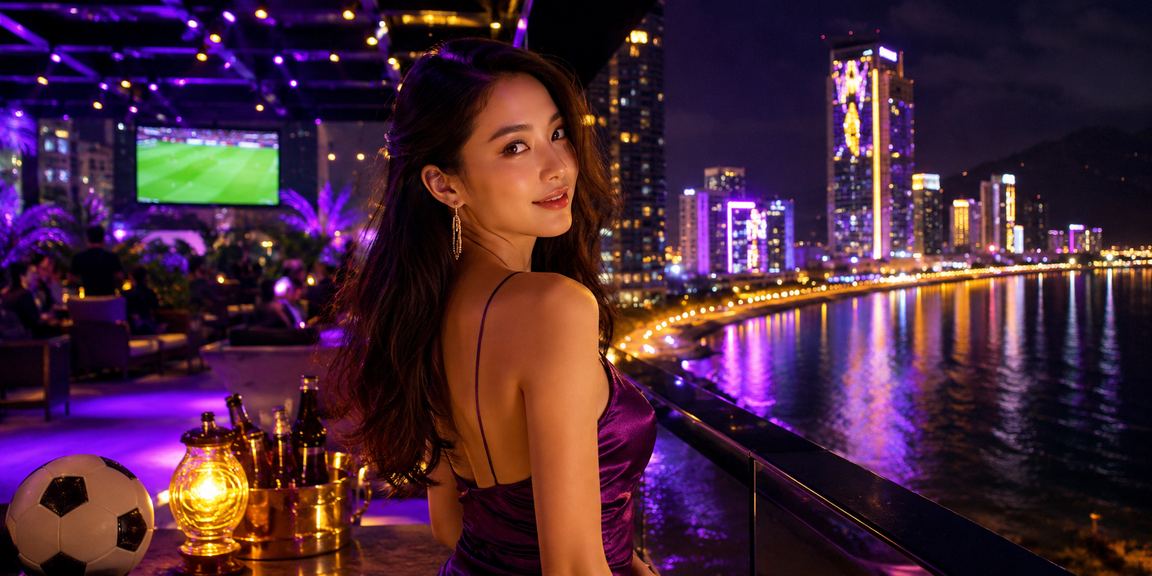 Người chơi cá cược bóng đá tại bãi biển Đà Nẵng